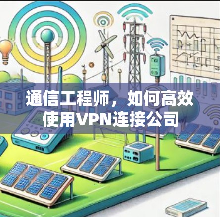 通信工程师，如何高效使用VPN连接公司